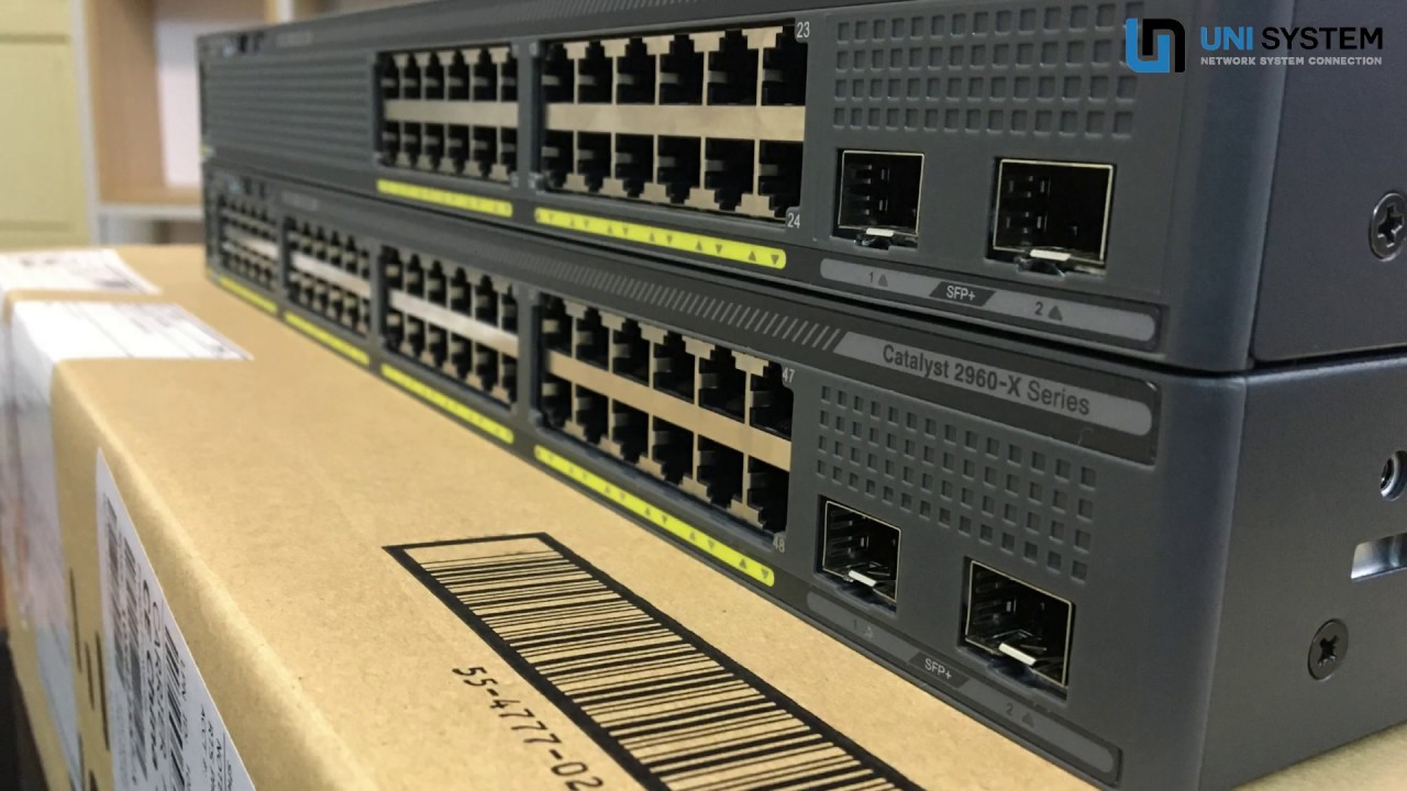 Video Clip Cisco WS-C2960X-24TD-L