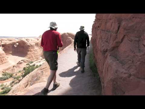 Hike to Delicate Arch, Utah