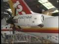 De onde vem o avião?