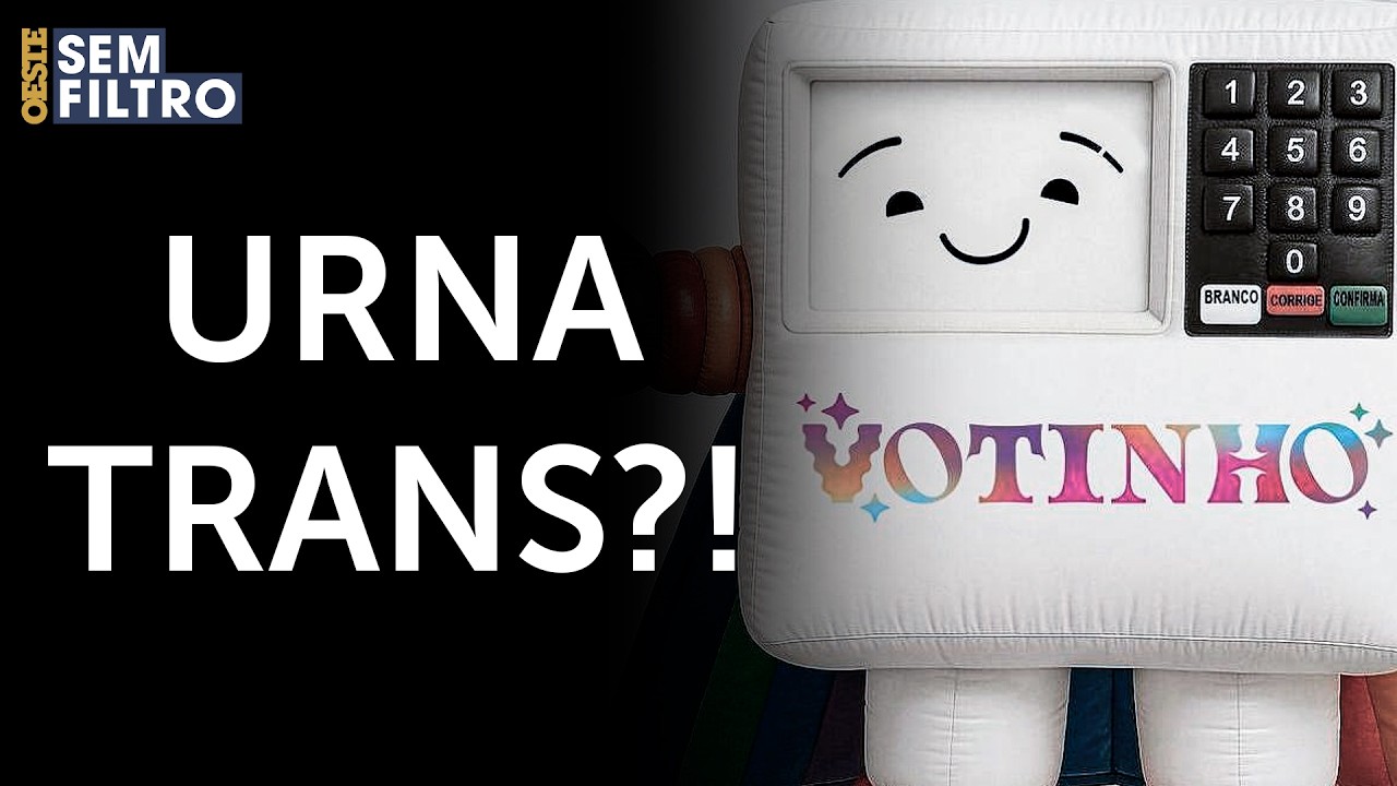 Parada LGBT+ troca bandeiras por 'urna eletrônica woke' e escancara campanha antecipada