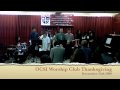 OCSI Worship Club Thanksgiving