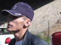 Big Rig Plunges Off Freeway: Driver Walks Away