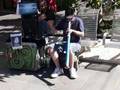 Didgereedoo with a Housebeat Streetmusician Melbourne