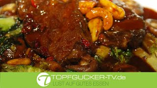 Geschmorte Ochsenbacke an Salat mit Pilzen | Rezeptempfehlung Topfgucker-TV Geschmorte Ochsenbacke an Salat mit Pilzen | Rezeptempfehlung Topfgucker-TV