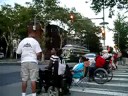 ADAPT blocks the trolley line outside of PNH (3 of 3)