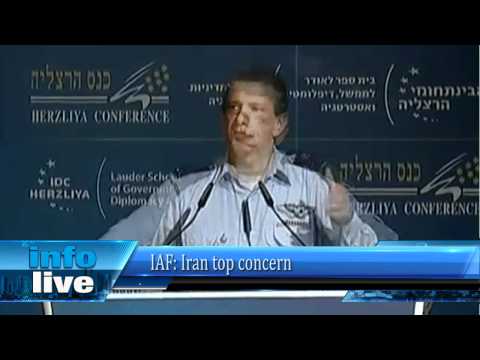 IAF: Iran top concern