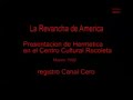 Hermetica - Sepulcro Civil (Centro Cultural Recoleta)