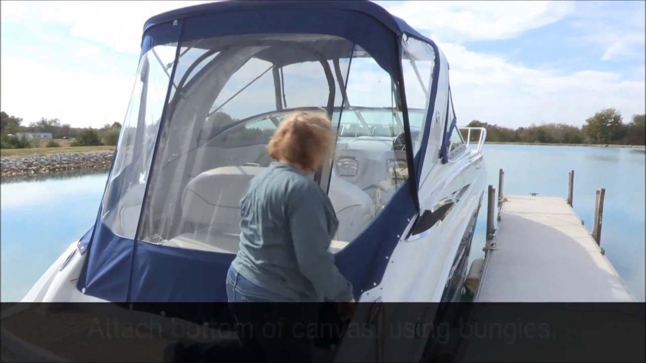 Crownline "How-To" Full Camper Canvas Instructional Video