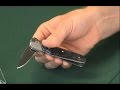 CRKT Fulcrum - The patent pending folding system opens the blade just by pushing it back in one continuous motion. Sick!l Video shows how to operate.