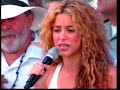 Shakira - Discurso en el Concierto para la liberaci�n de Sec