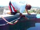 New Way to Clean PoolTile / Hi-Tech Pool Tile Cleaning Video