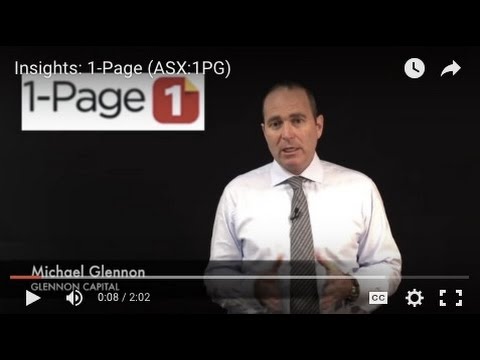 Insight: 1-Page (ASX:1PG)