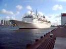 ms Black Watch at the Port of Rotterdam may 28 2006 video 2.