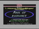 the real pool of radiance, from 20 years ago (20 years?!) this is in my opinion one of the best games available for the commodore 64, and the best of the ssi gold box games. this is the one that started it all! this is video of the intro screen and music, and the ingame demo. sound is slightly out of sync; still can't figure out why it does that. i prefer the c64 version to the dos version. the graphics aren't as nice but the sound effects are so much better.