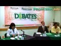 Critican ausencia de candidata a debate