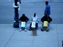 Drummers outside the Art Institute Chicago Drummers outside the Art Institute Chicago