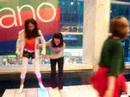 we were at fao schwarz in the citayyy nd we saw this big piano nd we had to try it
we tried playin jingle bells!! lol
we had so much fun!!!