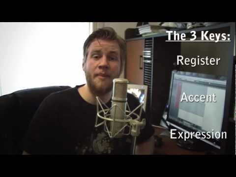 An Official Voice Acting Tutorial | V o i c e A c t i n g W o r l d