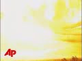 Raw Video: Lightning Strike Ignites Fuel Blaze