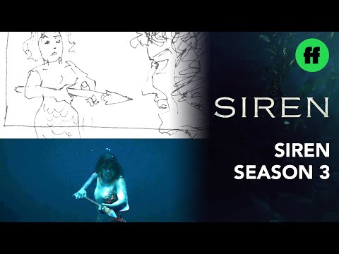 Siren: From Storyboard to Scene | Season 3, Episode 3 "Survivor" | Freeform
