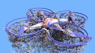 Vidéo : Voici comment se comporte l’air face aux pales d’un drone