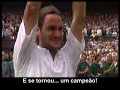 Federer  &  Tiger Woods - LEGENDADO 