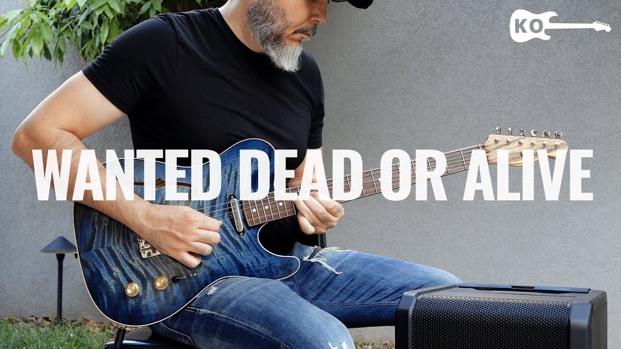 Bon Jovi – Wanted Dead or Alive – Guitar Cover by Kfir Ochaion – LD Systems ANNY 10