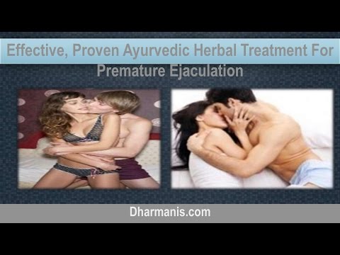 how to cure premature ejaculation in ayurveda