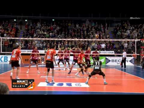 BERLIN RECYCLING Volleys: Auftaktmatch der Play-off-Halbfinalserie gegen den TV Ingersoll Bühl