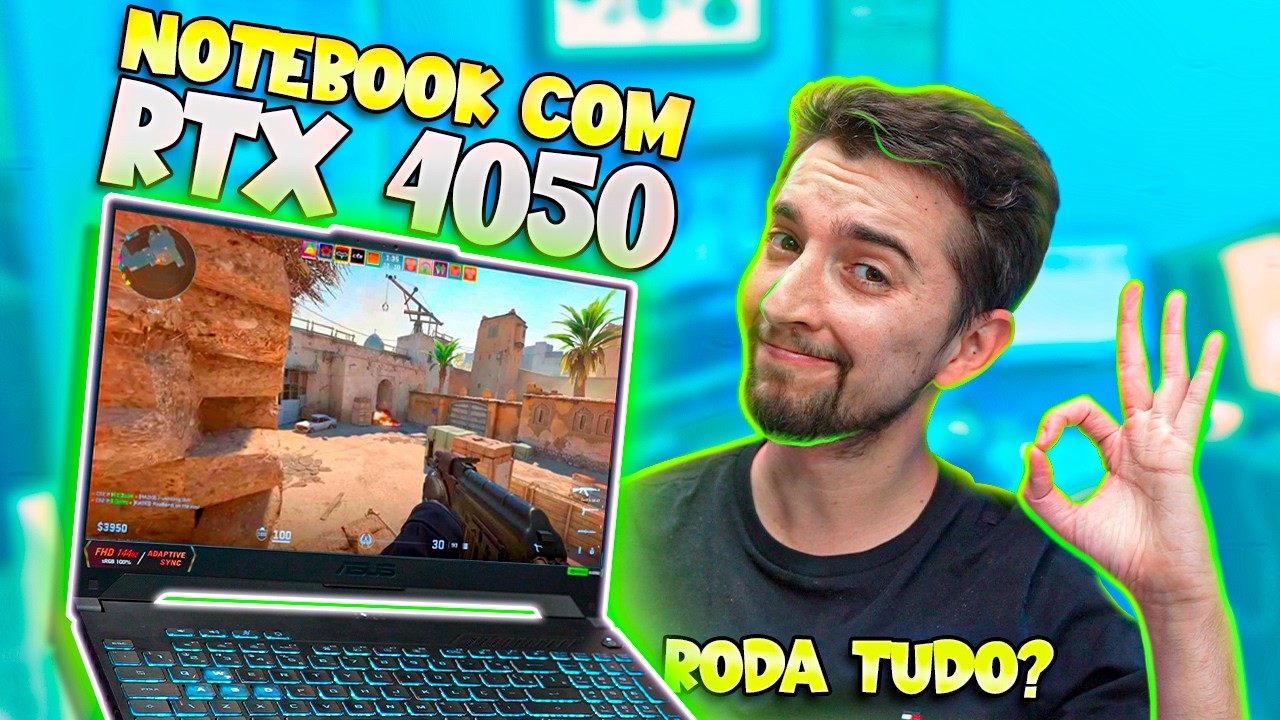 MELHOR NOTEBOOK com RTX4050? O Asus TUF F15 É REALMENTE INCRÍVEL!