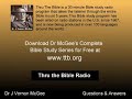 Dr J Vernon McGee Q&A -Eternal Security of the Believer Dr J Vernon McGee Q&A -Eternal Security of the Believer