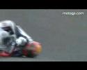 Jorge Lorenzo crashes in the final free practice at le Mans