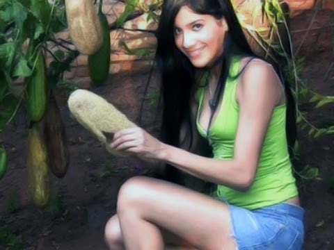 Duschschwamm selbstgemacht