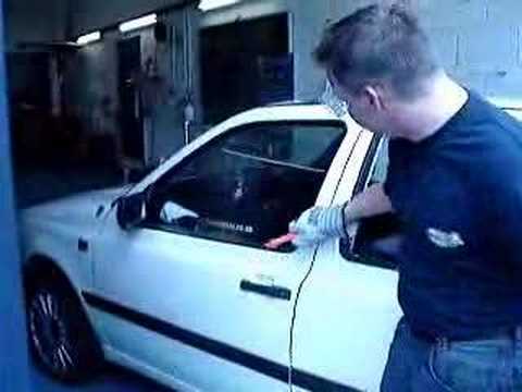 how to break glass safely