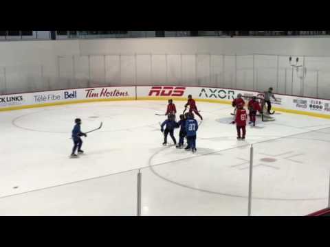 Remember 2016 complexe Bell Yoan Gagnon #97 with Gabriel “Gabe” Perreault. Win confrontation representing QC again MTL  (10 years old)