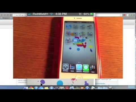 how to control jailbroken iphone from computer