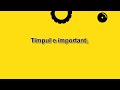 Timpul e important