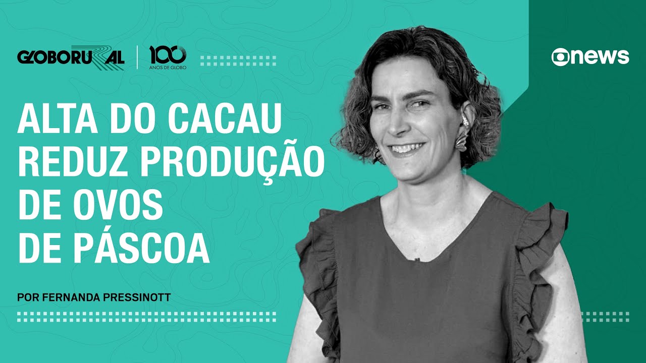 Alta do cacau reduz produção de ovos de páscoa | Globo Rural
