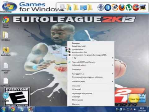 how to download euroleague patch for nba 2k13