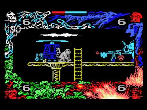 Comando Quatro (1989, MSX, Gamesoft)