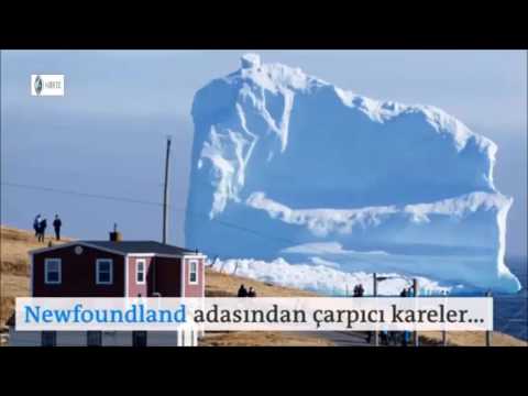 Kanada'da buzdağı turizmi...