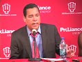 brett goldenhorn reports on dj white of indiana university mens basketball
