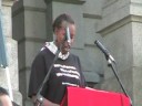 Cynthia McKinney at R-68 in Denver Cynthia McKinney at R-68 in Denver