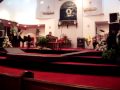 Jay West singing at the Varney Tabernacle