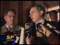 Presidente Uribe luego de visitar a Jorge Eduardo Gechem Presidente Uribe luego de visitar a Jorge Eduardo Gechem