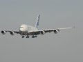Airbus A380, Landing , Montreal Dorval Airport Airbus A380, Landing , Montreal Dorval Airport