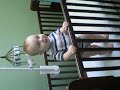 Standing on his own for the first time!