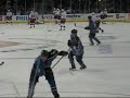 Exelby at warm up skate