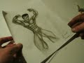 Drawing Cartoon/Comic book Bodybuilder - Muscle Man