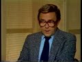 tv1-hall�a arne weise om kv�llens program (1980-11-01)